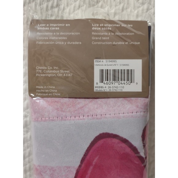 Rain or Shine LOVE flip it flag 28x40 - Picture 4 of 5